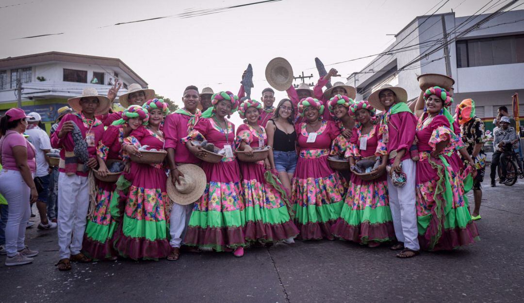 Las agrupaciones que viajaron son de los municipios: Santa Rosa de Lima, Magangué, Turbaco y Cartagena.