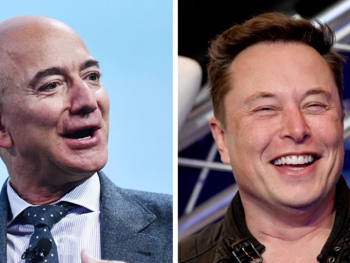 Elon Musk y Jeff Bezos, combate de jefes en el espacio