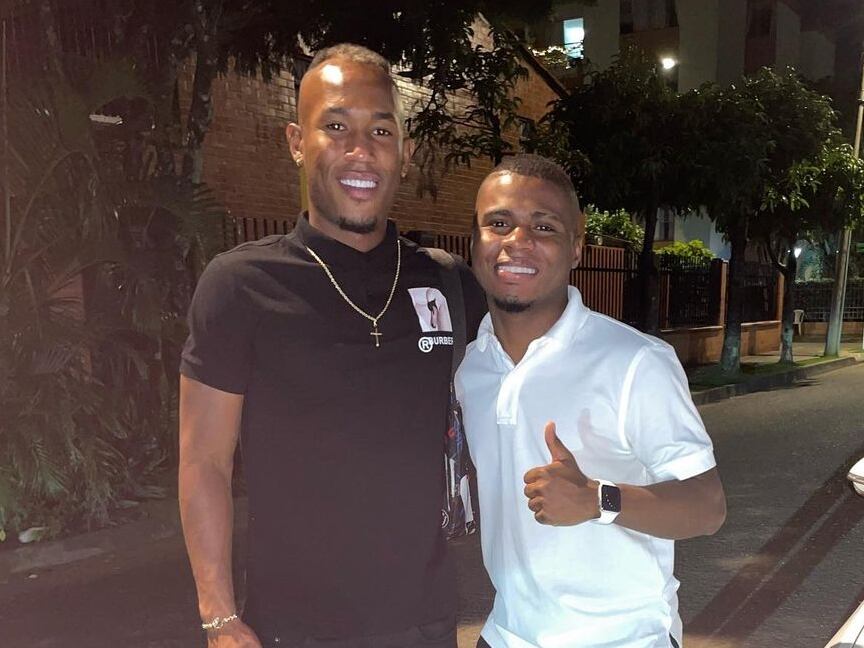 Amistad entre Andrés Balanta y Deiber Caicedo / @deiber_caicedo_
