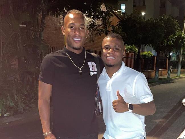 Amistad entre Andrés Balanta y Deiber Caicedo / @deiber_caicedo_
