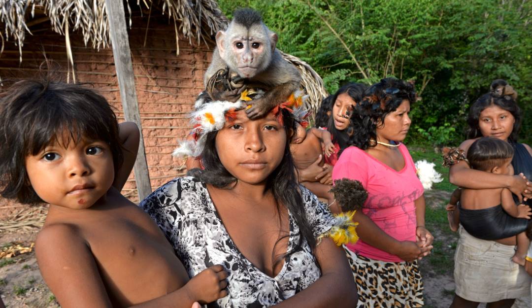 Miembros de la comunidad Awá en Nariño.              Foto: Getty 