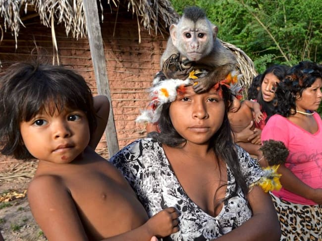 Miembros de la comunidad Awá en Nariño.              Foto: Getty 