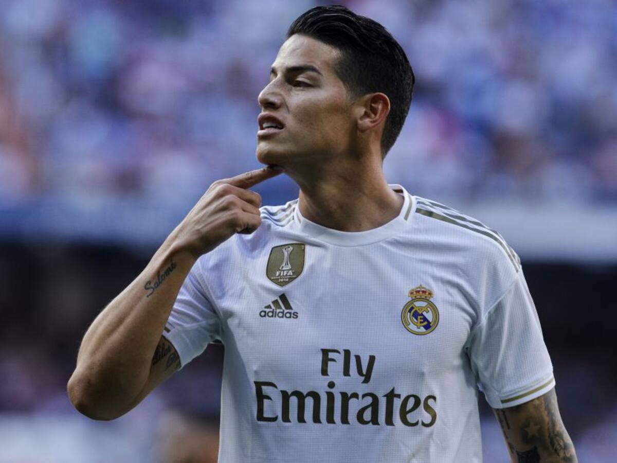 James Rodríguez, otra fecha más fuera de la convocatoria del Real Madrid