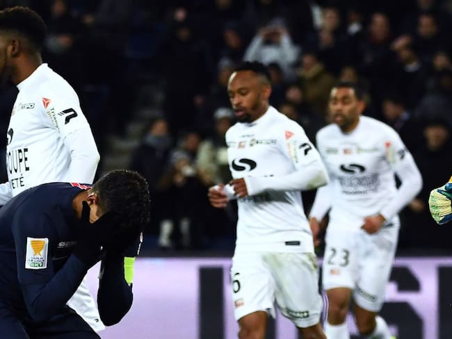 PSG quedó eliminado de la Copa de Francia frente al último de la Liga