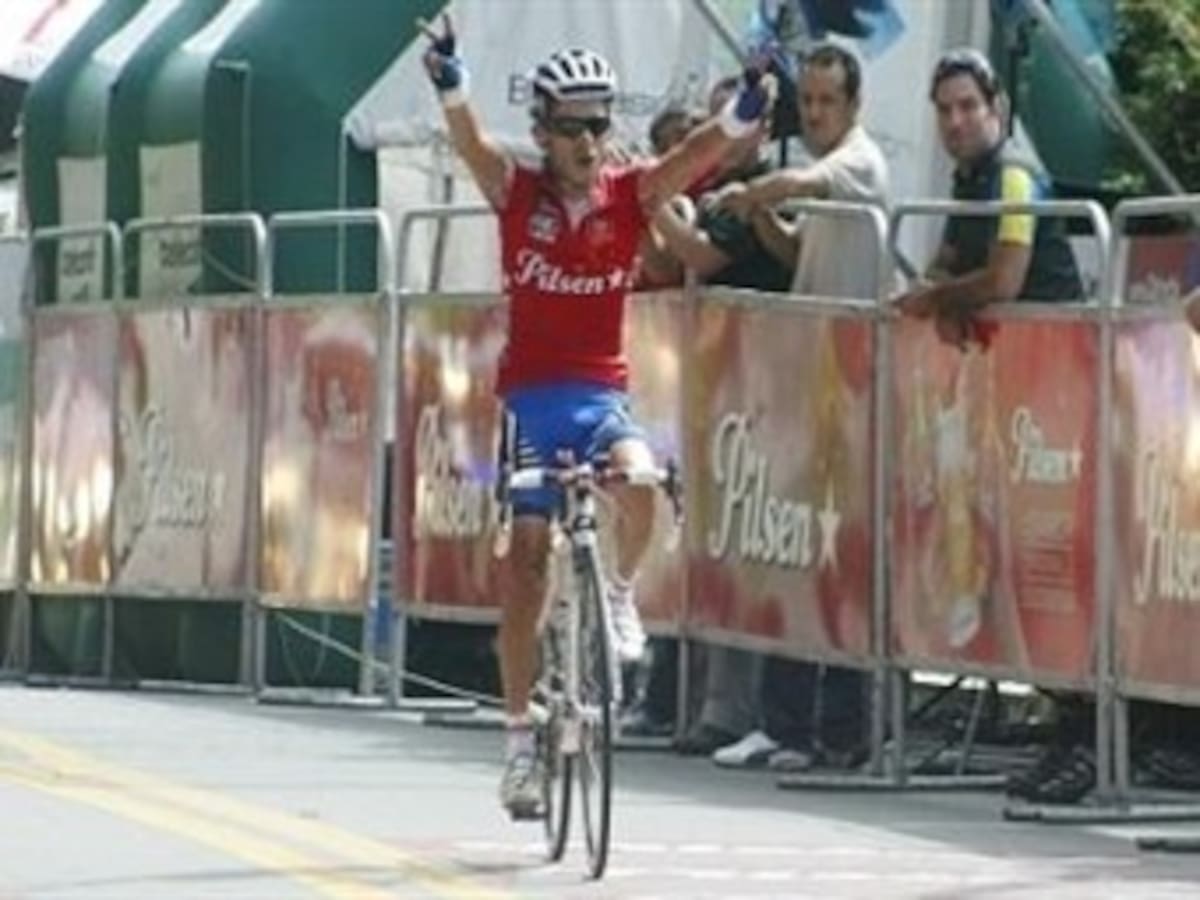 El Venezolano José Rujano ganó décima etapa y acaricia título de Vuelta a Colombia Pilsen