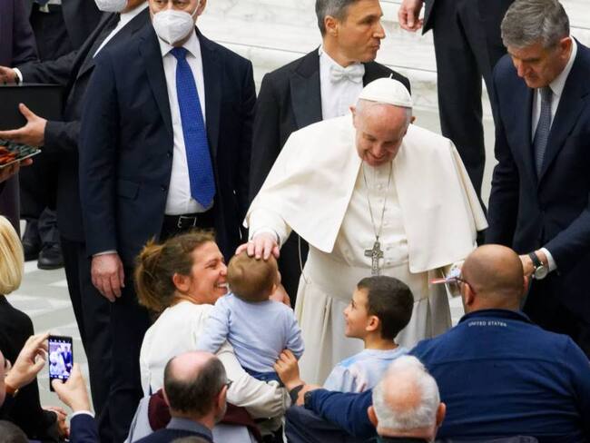 El papa Francisco en el Vaticano. Foto: Getty