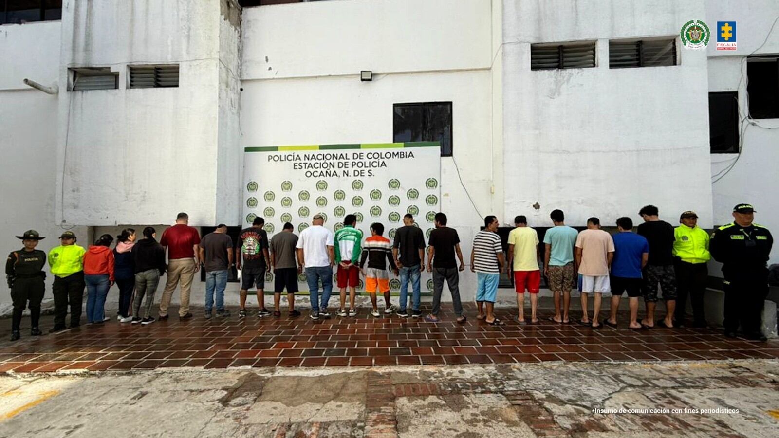 Judicializadas 20 personas por el delito de hurto en el municipio de Ocaña / Foto: Fiscalía General de la Nación