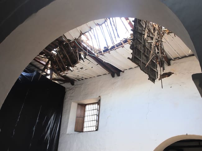 Iglesia La Merced afectada por el terremoto del 10 de agosto del 2026 / Foto: Alcaldía de Cali