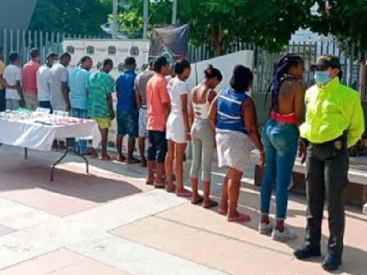 En Cartagena 18 integrantes de 'Los Lomeros' enviados a la cárcel