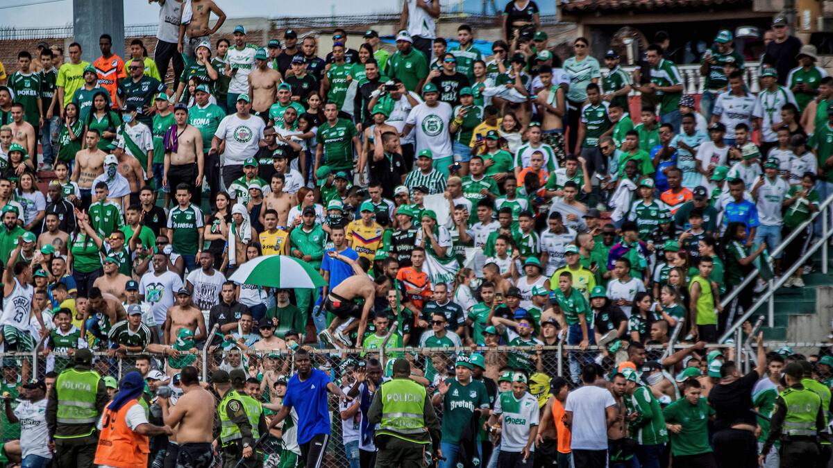Distrito prohíbe la entrada de barras del Deportivo Cali a estadios en Bogotá