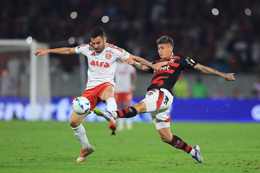 Jorge Carrascal durante la Copa Libertadores / Getty Images