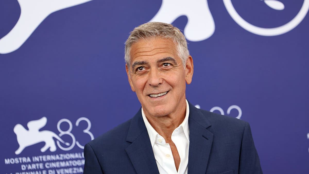 El actor George Clooney recibirá el León de Oro por su trayectoria en el Festival de Cine de Venecia