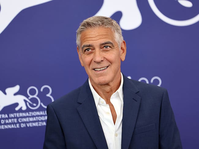 VENICE, ITALY - SEPTEMBER 02: George Clooney attends the Golden Lion For Lifetime Achievement Photocall during the 83rd Venice International Film Festival at Palazzo del Casino on September 02, 2026 in Venice, Italy. (Photo by Elisabetta A. Villa/Getty Images)