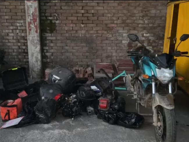 Hurto de autopartes en Soacha: Cinco motocicletas fueron recuperadas