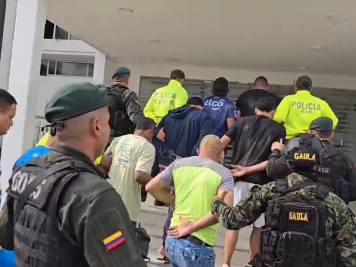 Capturan a ‘Los Apóstoles’: banda que estaría detrás de un hurto en la sede del Junior