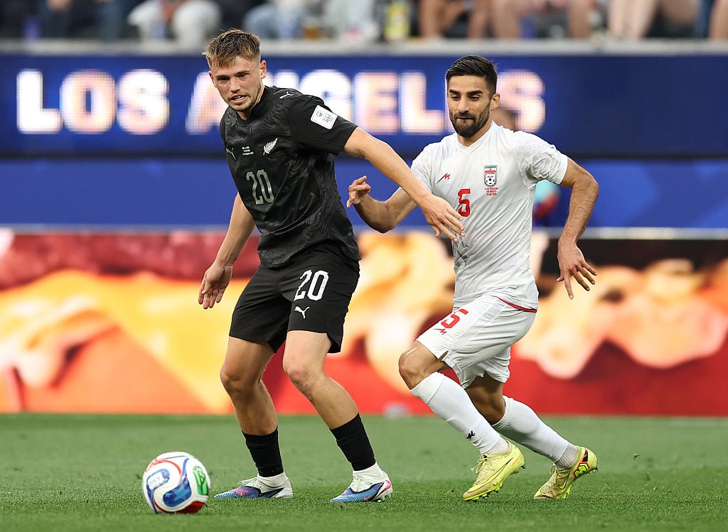Irán vs Nueva Zelanda en el Mundial 2026. (Photo by Matt McNulty - FIFA/FIFA via Getty Images)