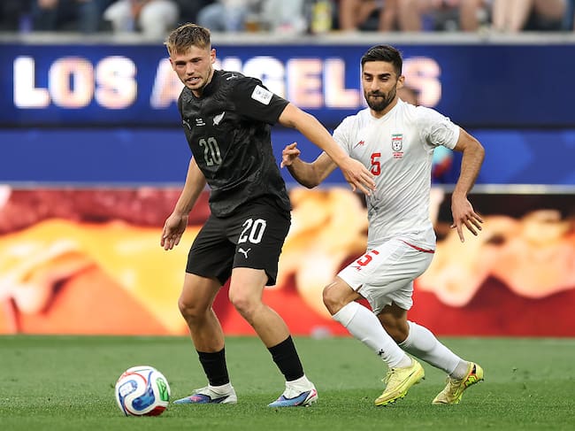 Irán vs Nueva Zelanda en el Mundial 2026. (Photo by Matt McNulty - FIFA/FIFA via Getty Images)