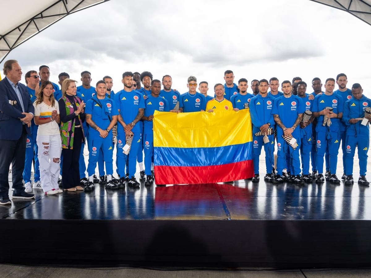 Así fue el mensaje de unión de Petro al despedir a la Selección Colombia previo al Mundial