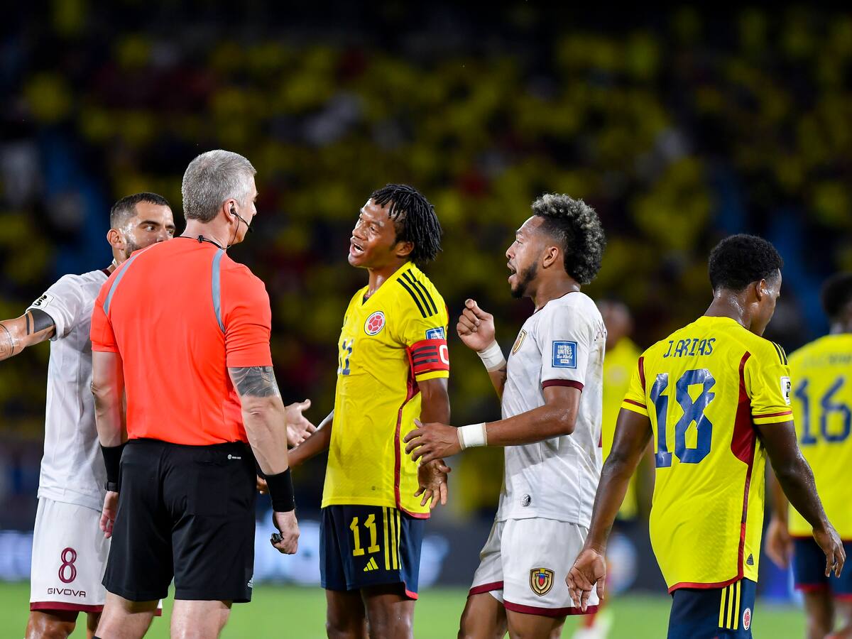 ¿Por qué el VAR no pitó penalti en el partido de Colombia vs. Venezuela?