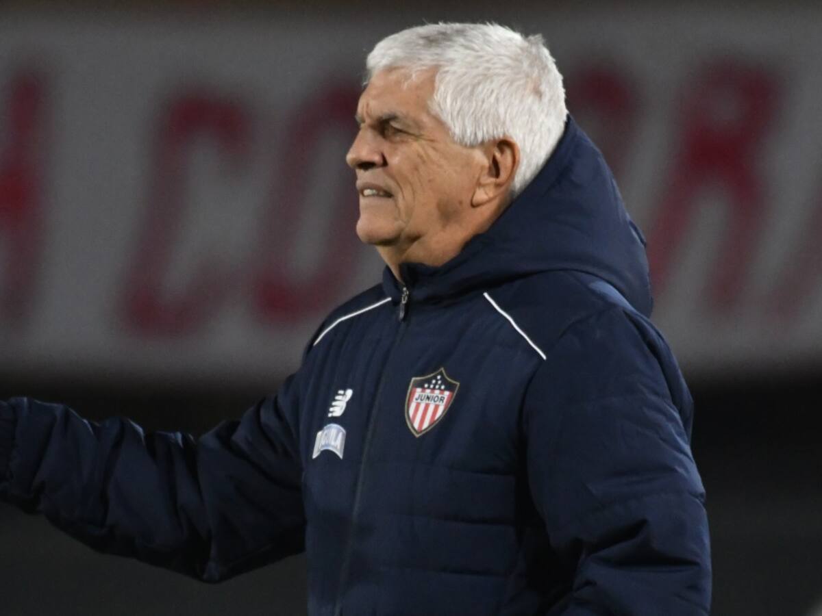 Julio Comesaña no seguirá en la dirección técnica del Junior