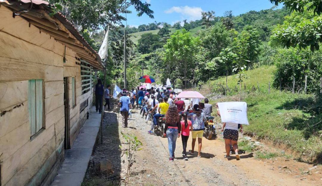 Desplazamiento a Medellín.