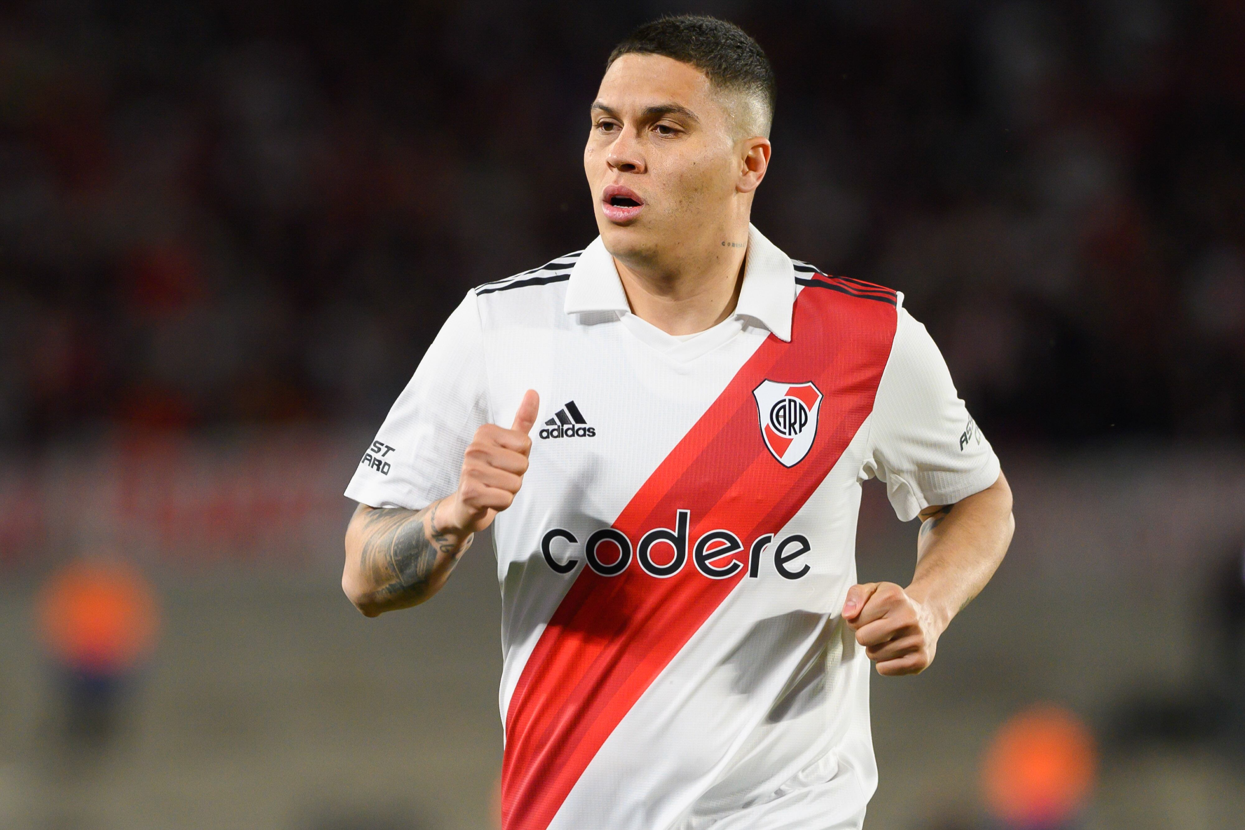 Juan Fernando Quintero. (Final score; River Plate 1:2 Rosario Central). (Photo by Manuel Cortina/SOPA Images/LightRocket via Getty Images)