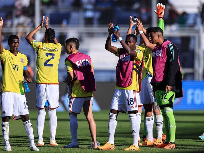 Selección Colombia luego de vencer a Eslovaquia en el Mundial (Photo by Buda Mendes - FIFA/FIFA via Getty Images)