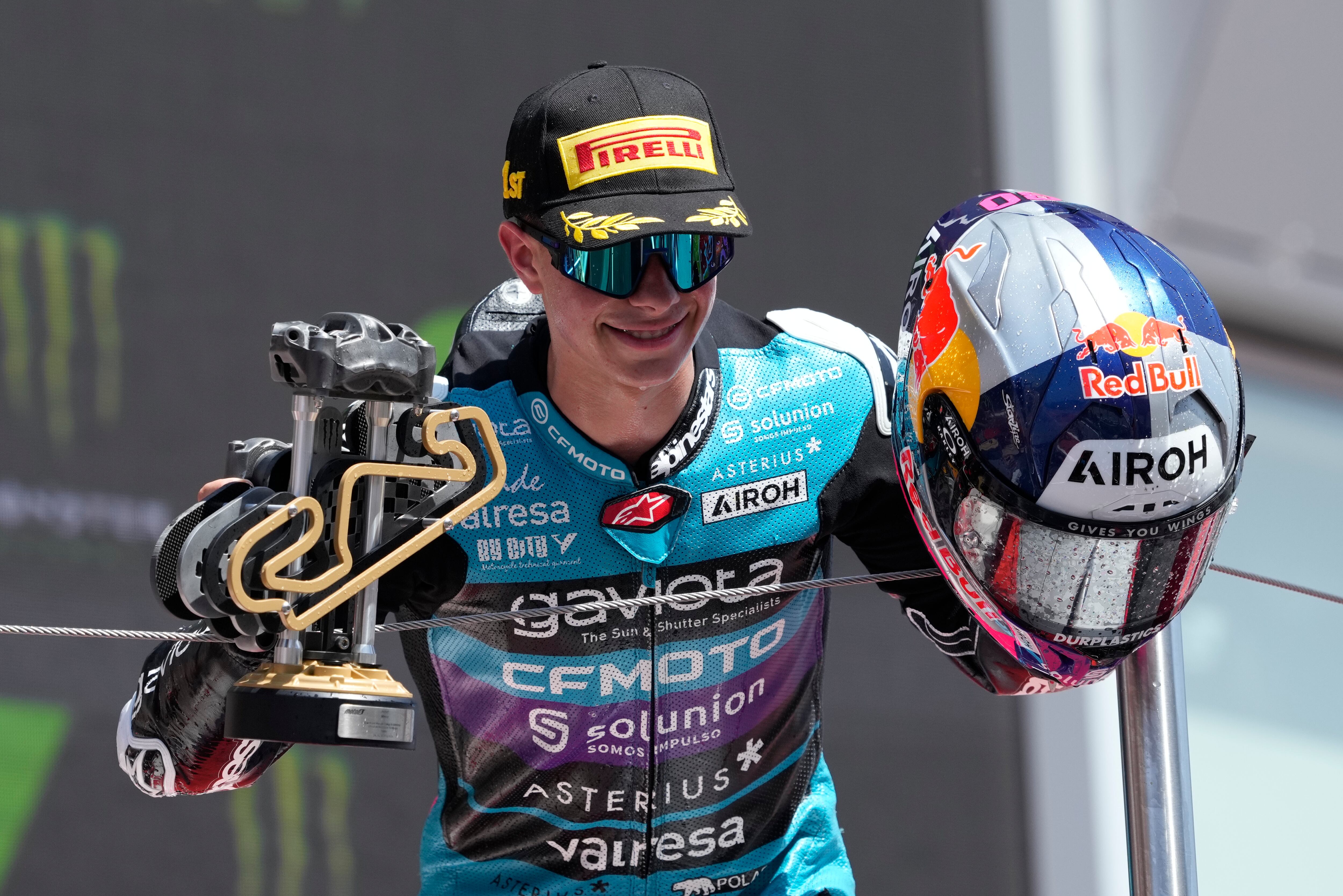 David Alonso, nuevo líder de la Moto3 / EFE