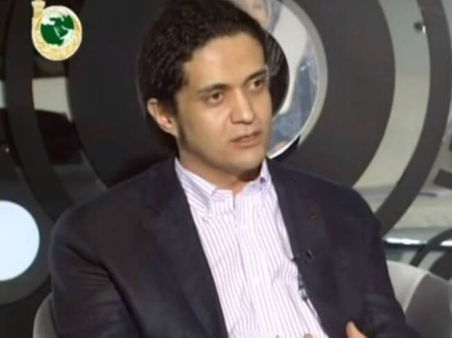 Poeta palestino Ashraf Fayadh.