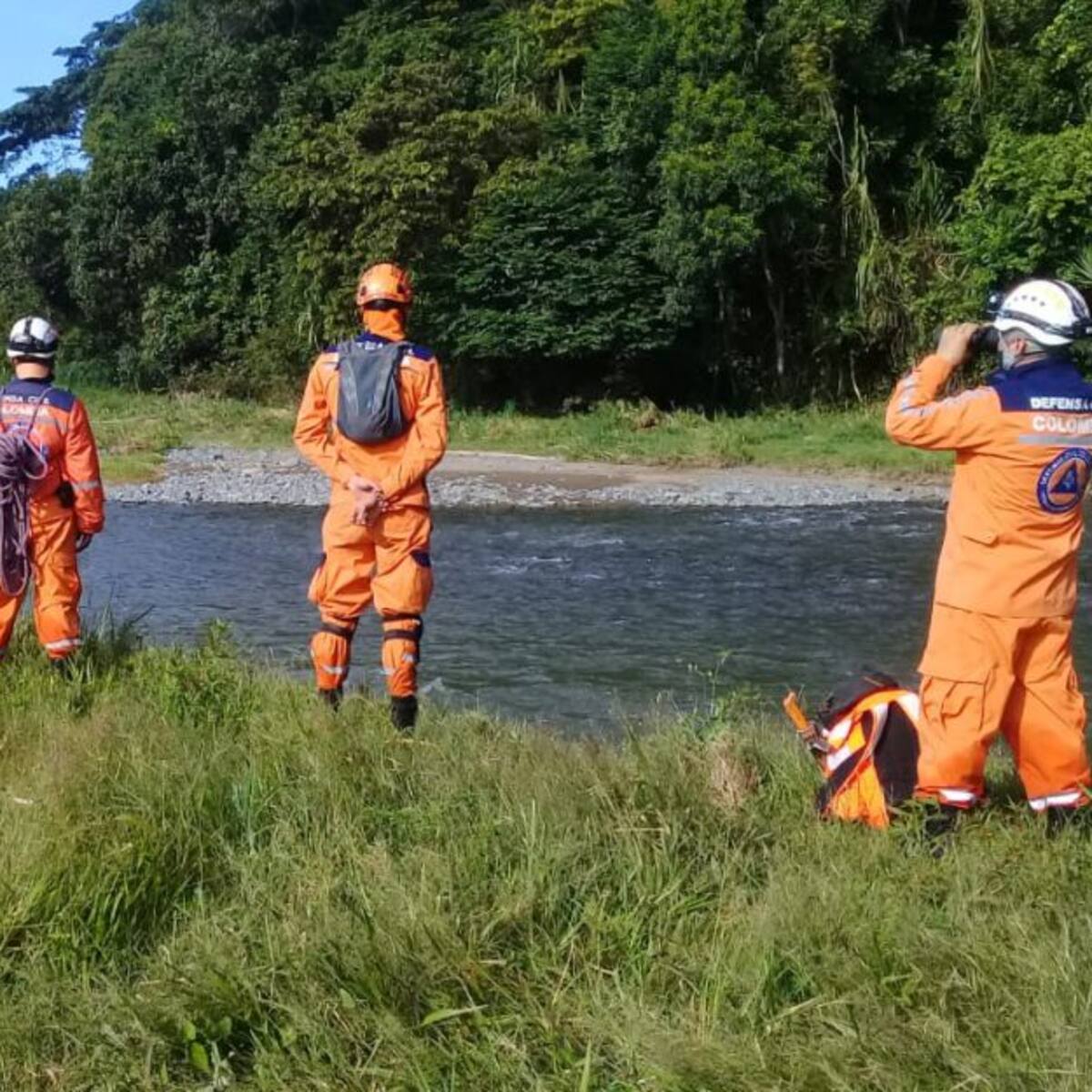 Continúa la ardua búsqueda de un joven que desapareció en el río Risaralda