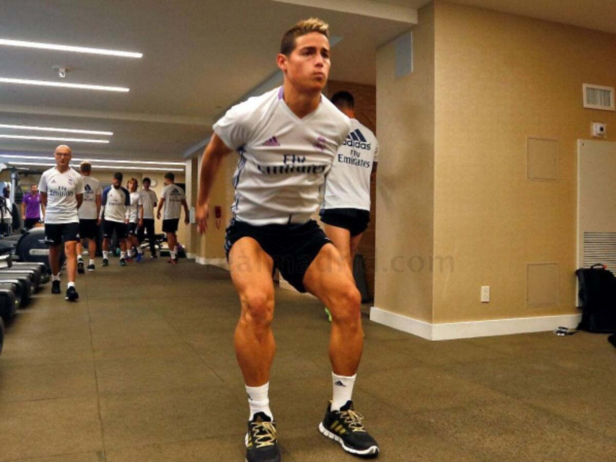 James busca su mejor forma y le apunta a un puesto en el Real Madrid