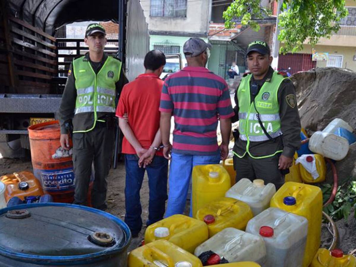 Incautan 3.210 galones de Acpm de contrabando en Caucasia, Antioquia