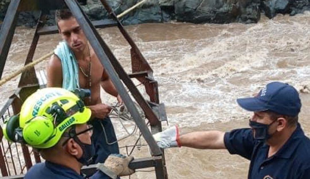 Foto: Tomada del perfil de Facebook de Bomberos Marmato, Caldas.