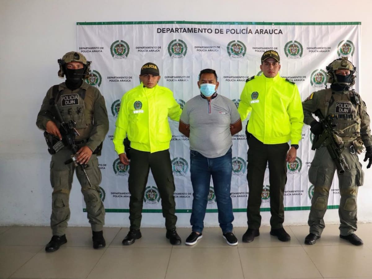 Cayó ‘Machetazo’, jefe del ELN que secuestró militares y mató a comisario venezolano