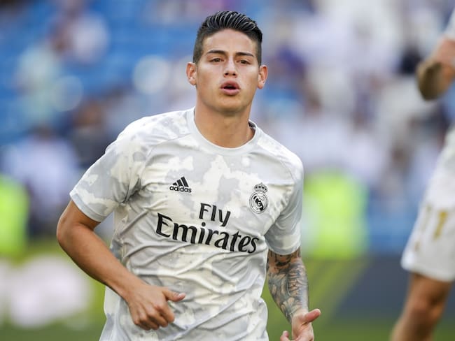 James, de nuevo con Real Madrid: el colombiano se entrenó con normalidad