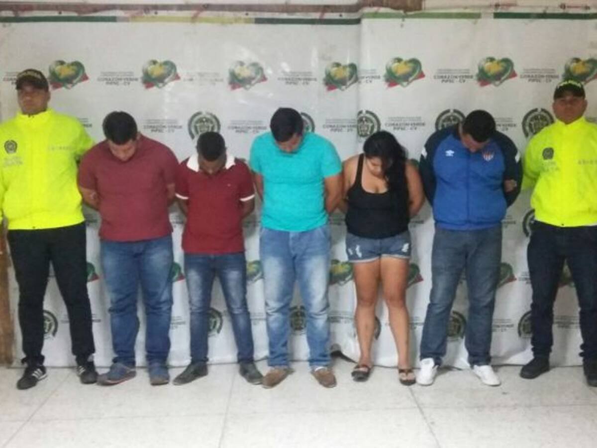 Desarticulan banda de fleteros y asaltantes en Barranquilla y Sabanalarga