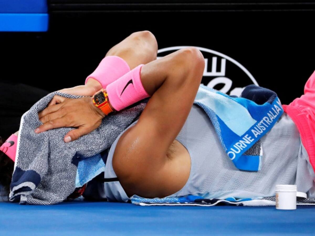 Nadal se retira del abierto de Australia con molestias; Cilic a semifinales