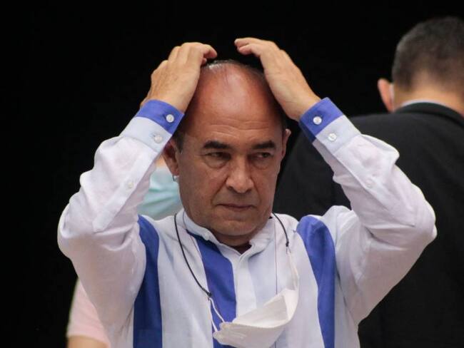 El general retirado del Ejército colombiano, Paulino Coronado, quien aceptó su responsabilidad en casos de "falsos positivos". Foto: Getty