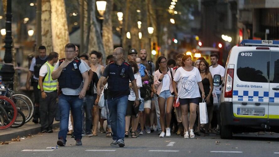 El único colombiano herido en el atentado terrorista de Barcelona, que cobró la vida de 13 personas, ya fue dado de alta. Foto: Agencia EFE