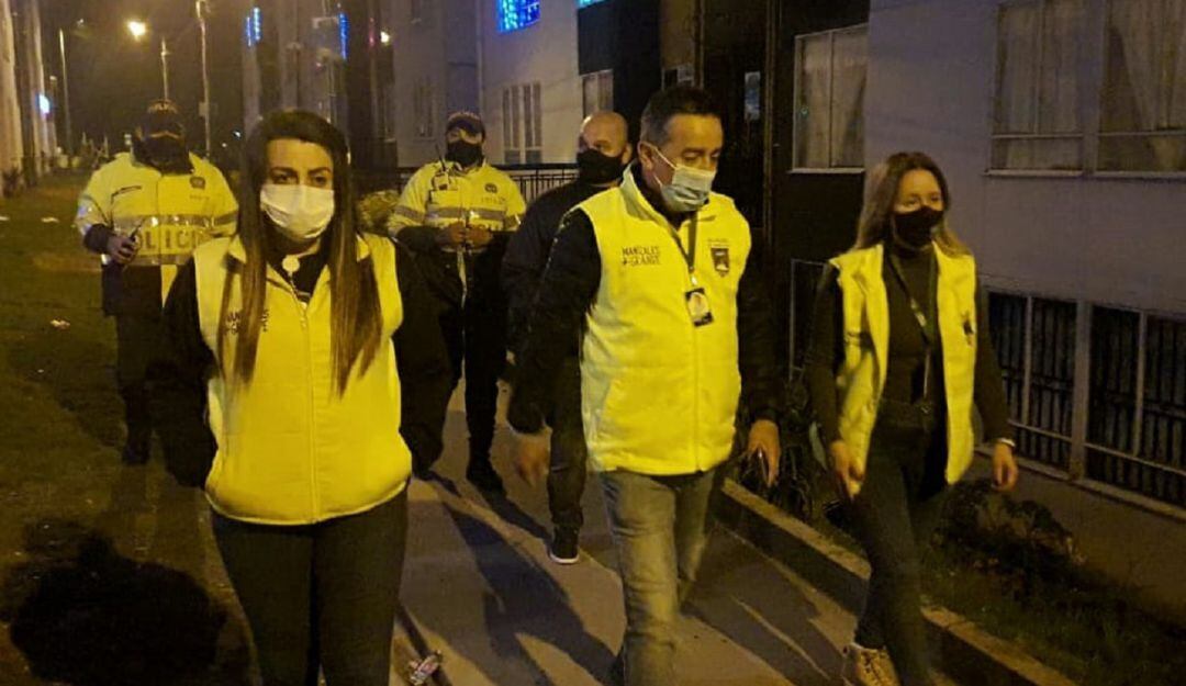 La Secretaría de Gobierno y otras autoridades adelantaron operativos en diferentes barrios de la ciudad.