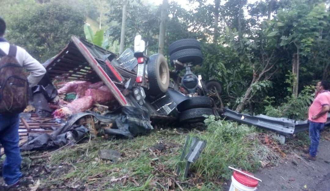 Accidente en Portachuelo