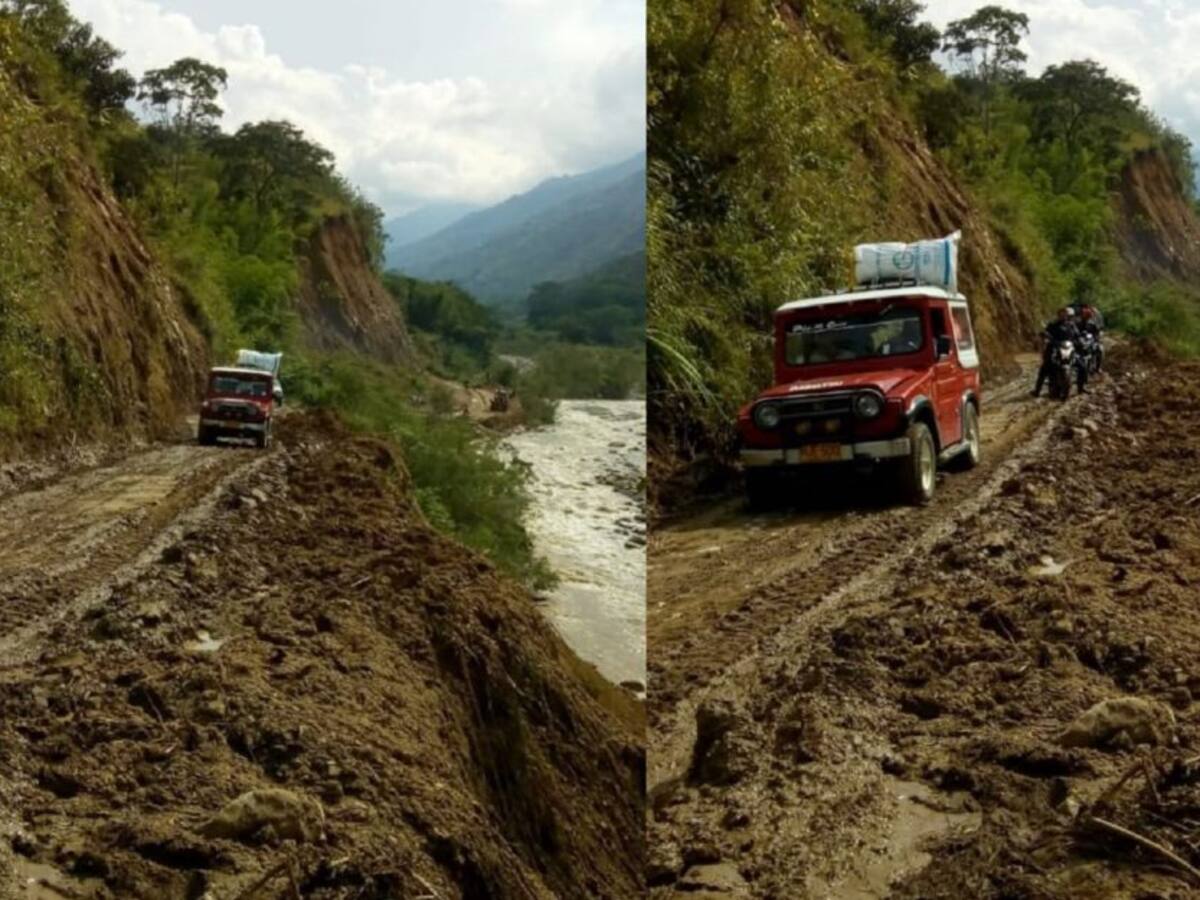 Más de 30 veredas en Algeciras, Huila incomunicadas a causa de las lluvias
