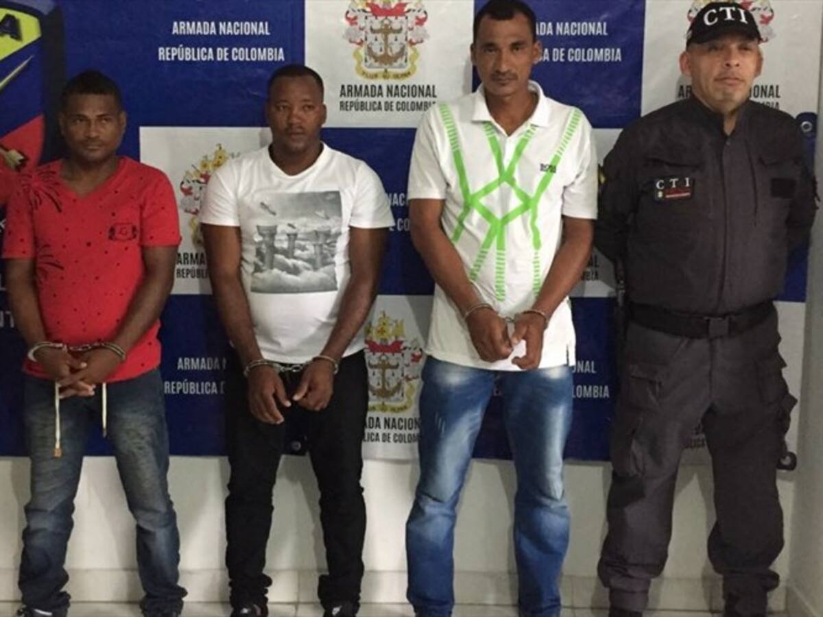 Capturados responsables de robos a embarcaciones en el pacífico colombiano