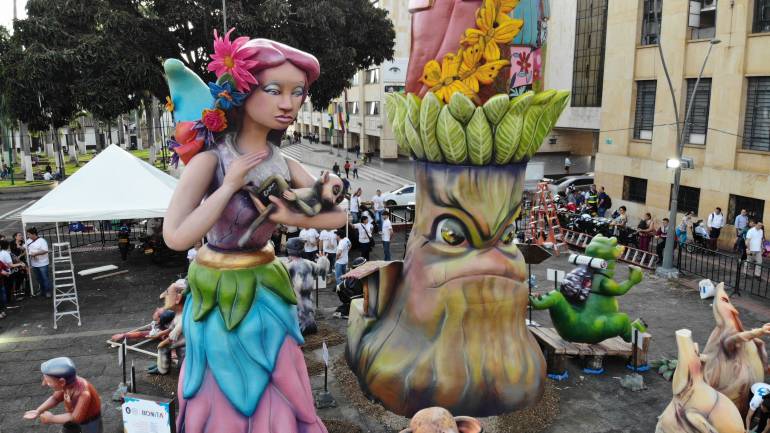Figuras que muestran lo mejor de su cultura / Feria Bonita de Bucaramanga Página Oficial