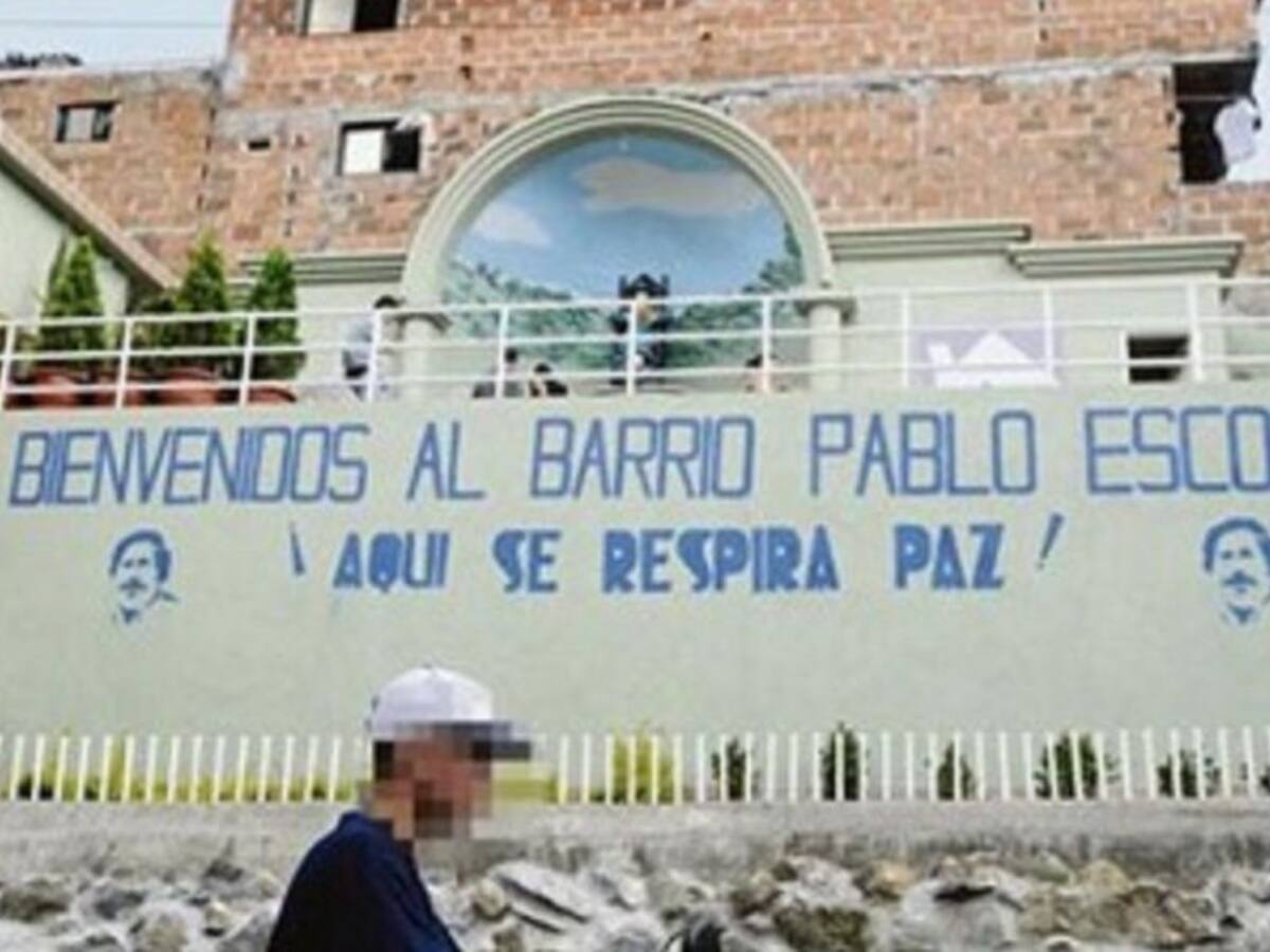 Por llamarse Pablo Escobar, el barrio no recibe ayudas: Santiago Jaramillo
