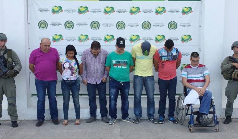 Capturados por narcotráfico
