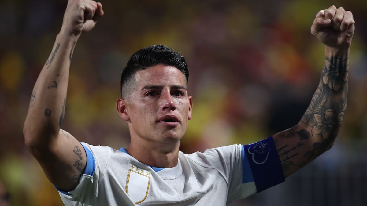 “Llevo casi 13 años queriendo esto”: James rompe en llanto tras la victoria de Colombia