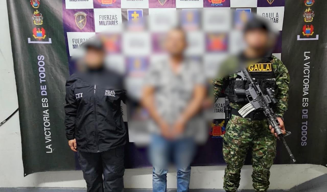 Capturado en el departamento del Meta