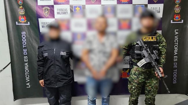 Capturado en el departamento del Meta