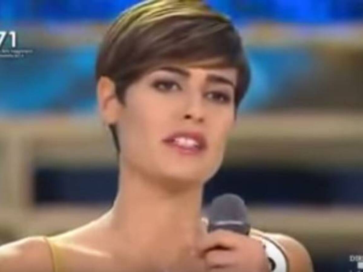 Miss Italia sorprende diciendo que le hubiera gustado vivir la II Guerra Mundial